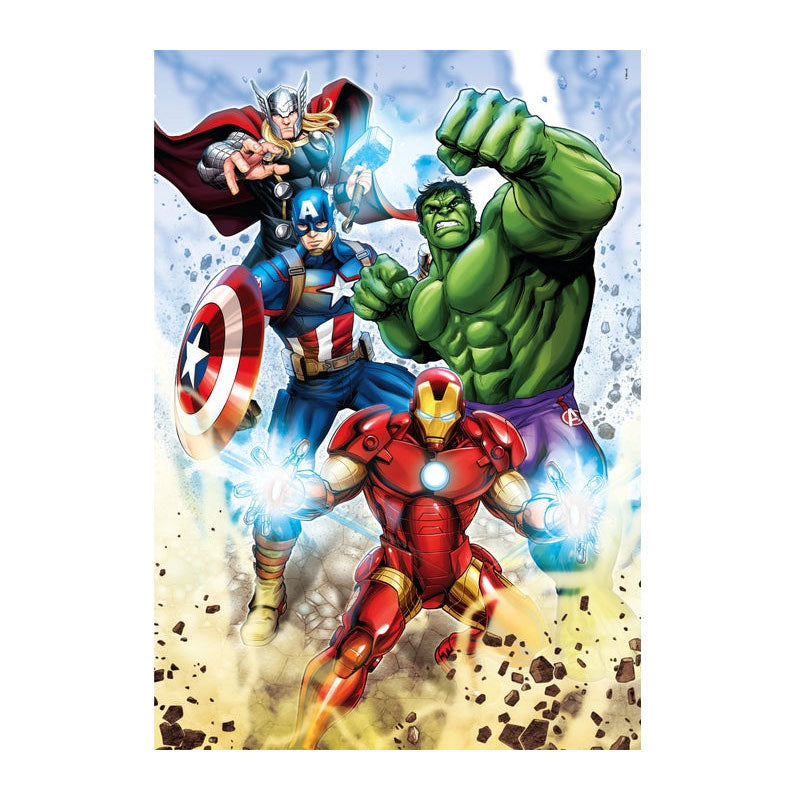 Afbeelding laden in galerijviewer, Clementoni legpuzzel super color marvel avengers, 60st.