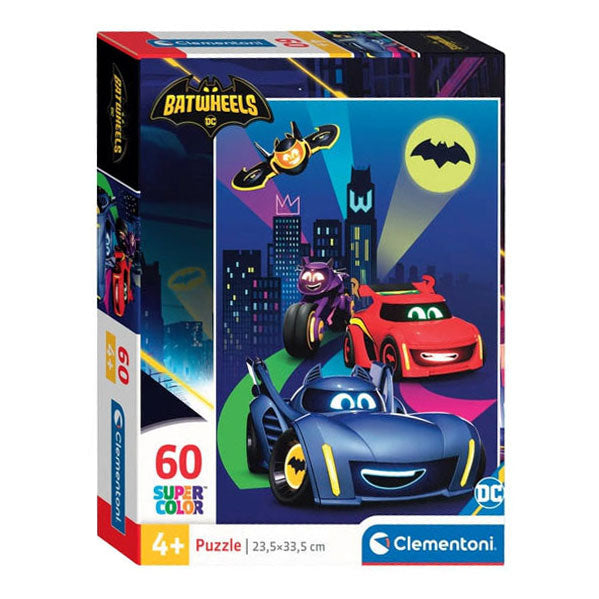 ギャラリービューアに画像をロードする, Clementoni legpuzzel super color batwheels, 60st.