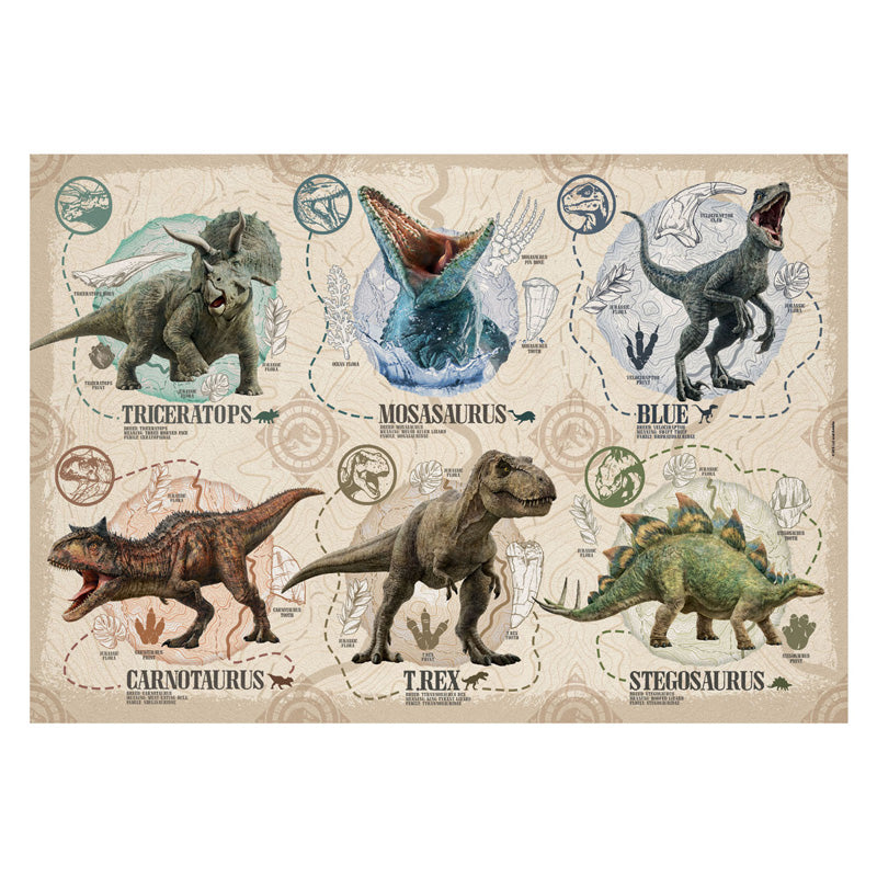 Load image into Gallery viewer, Clementoni legpuzzel super color jurassic world, 104st.
