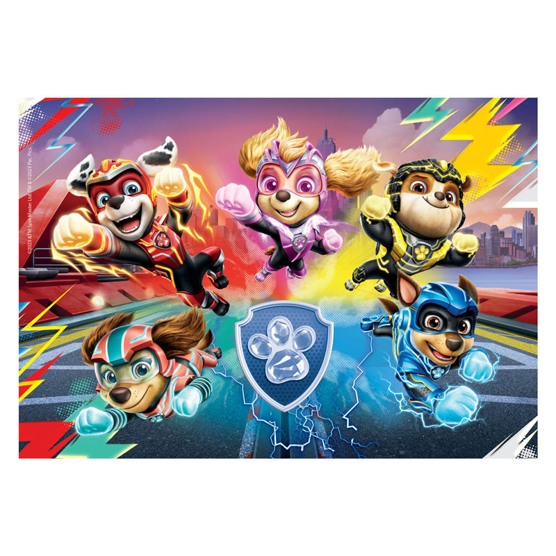 Afbeelding laden in galerijviewer, Clementoni - puzzel - 104 stukjes - paw patrol: the mighty movie - kinderpuzzel - vanaf 6 jaar