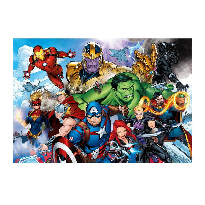 Afbeelding laden in galerijviewer, Marvel clementoni legpuzzel super color avengers, 104st.