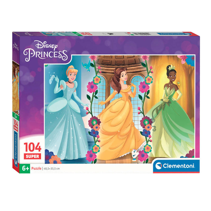 Load image into Gallery viewer, Clementoni legpuzzel super color disney princess, 104st.