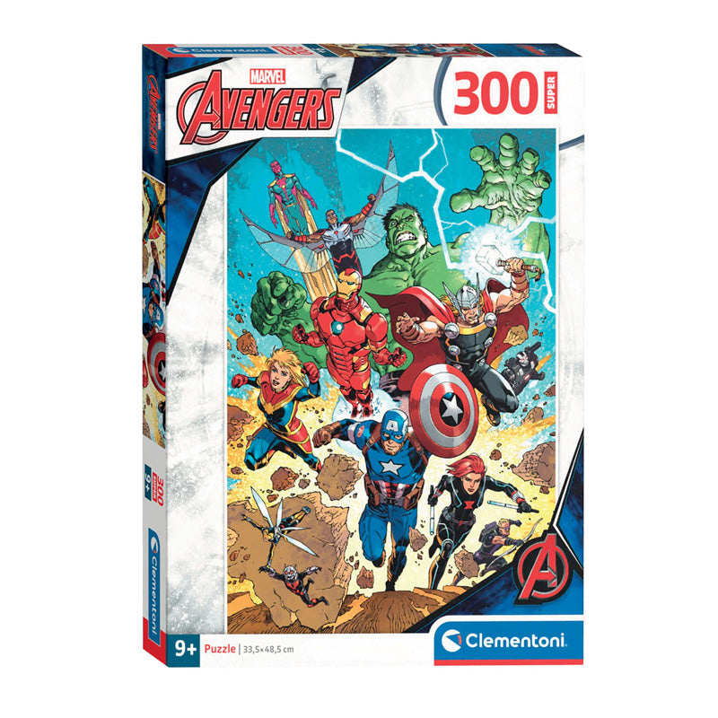 Load image into Gallery viewer, Clementoni legpuzzel super color the avengers, 300st.
