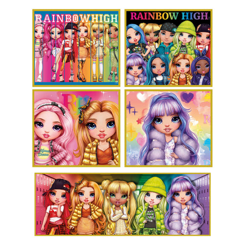 Load image into Gallery viewer, Clementoni legpuzzel super color 10in1 rainbow high