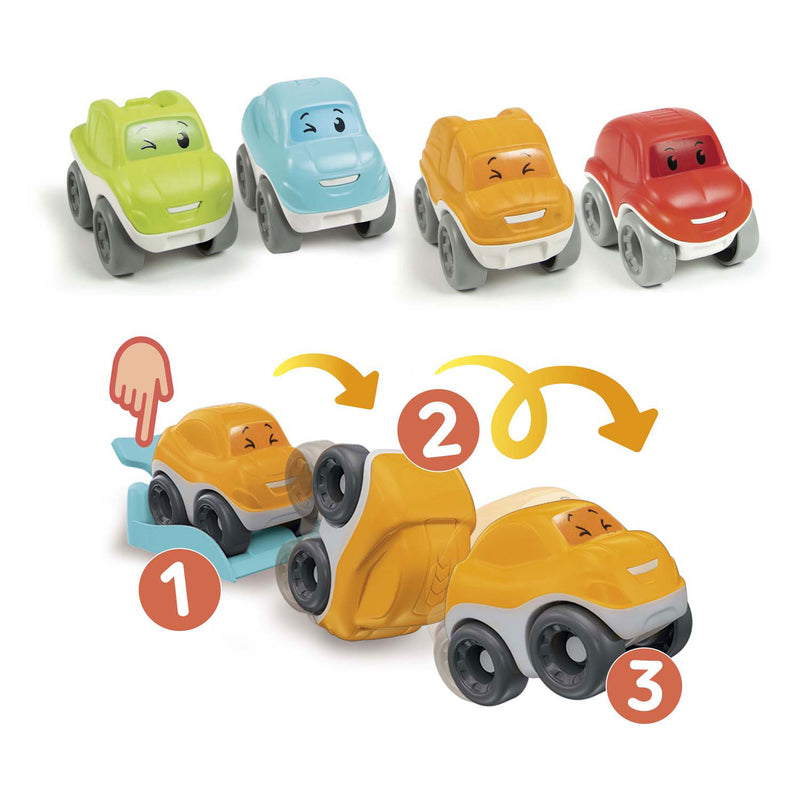 Load image into Gallery viewer, Clementoni baby - tuimelde auto kleur