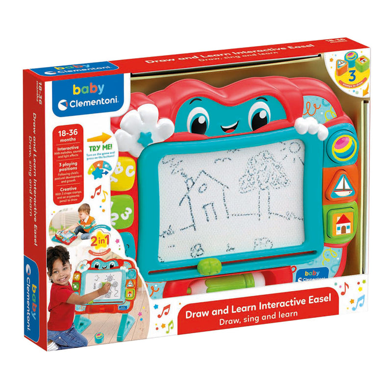 Load image into Gallery viewer, Clementoni baby - magnetisch tekenbord ezel
