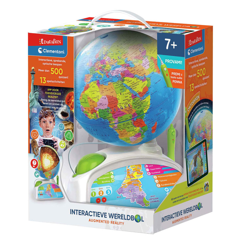 Load image into Gallery viewer, Clementoni interactieve wereldbol