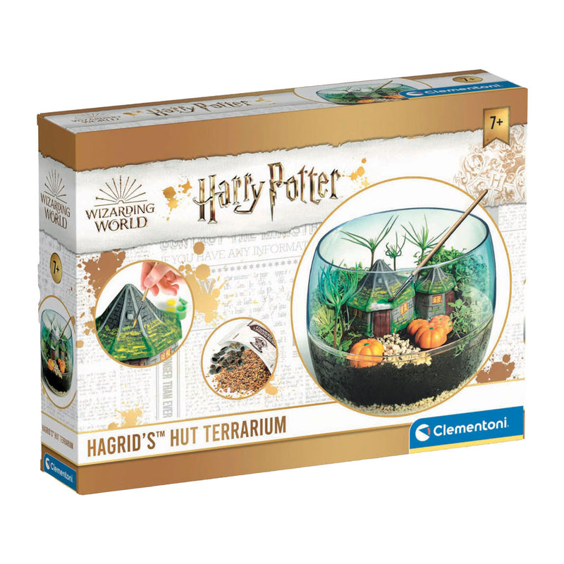 Chargez l'image dans la visionneuse de la galerie, Clementoni harry potter hagrid's hut terrarium miniatuur maken knutselset