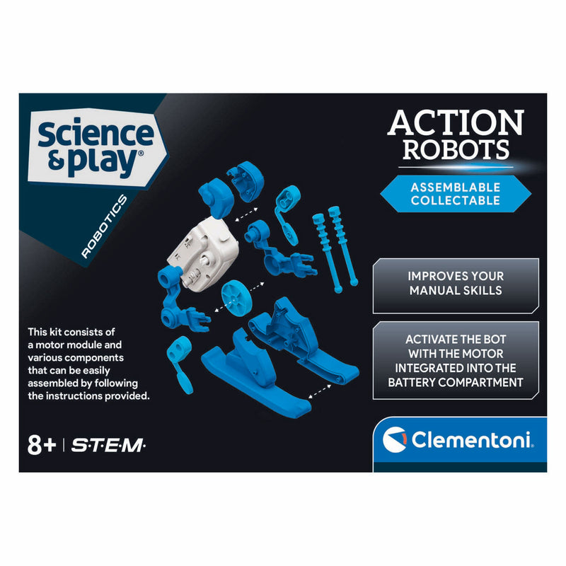 Afbeelding laden in galerijviewer, Clementoni wetenschap spel action robots - skiër