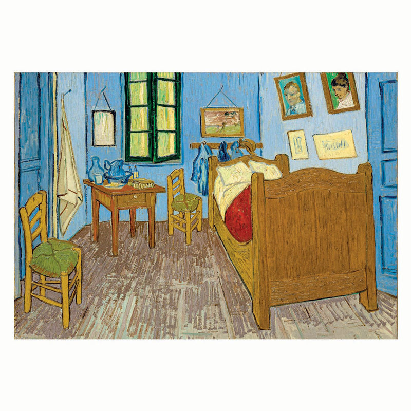 Afbeelding laden in galerijviewer, Clementoni legpuzzel kunstwerken de slaapkamer , 1000st.
