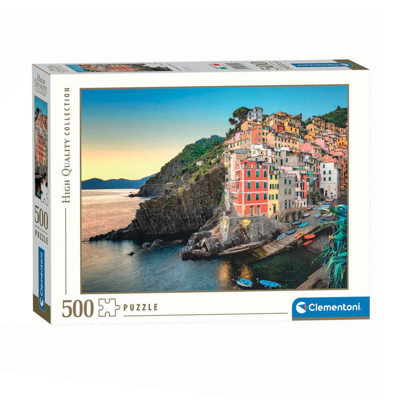 Load image into Gallery viewer, Clementoni legpuzzel kust van riomaggiore, 500st.