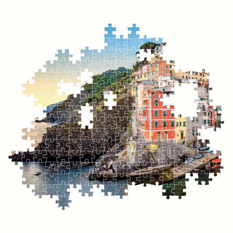 Afbeelding laden in galerijviewer, Clementoni legpuzzel kust van riomaggiore, 500st.