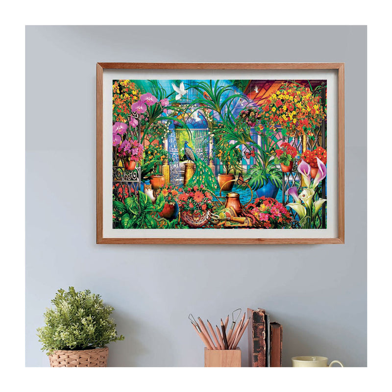 Chargez l'image dans la visionneuse de la galerie, Clementoni legpuzzel kunstwerken the greenhouse caretakers, 500st.