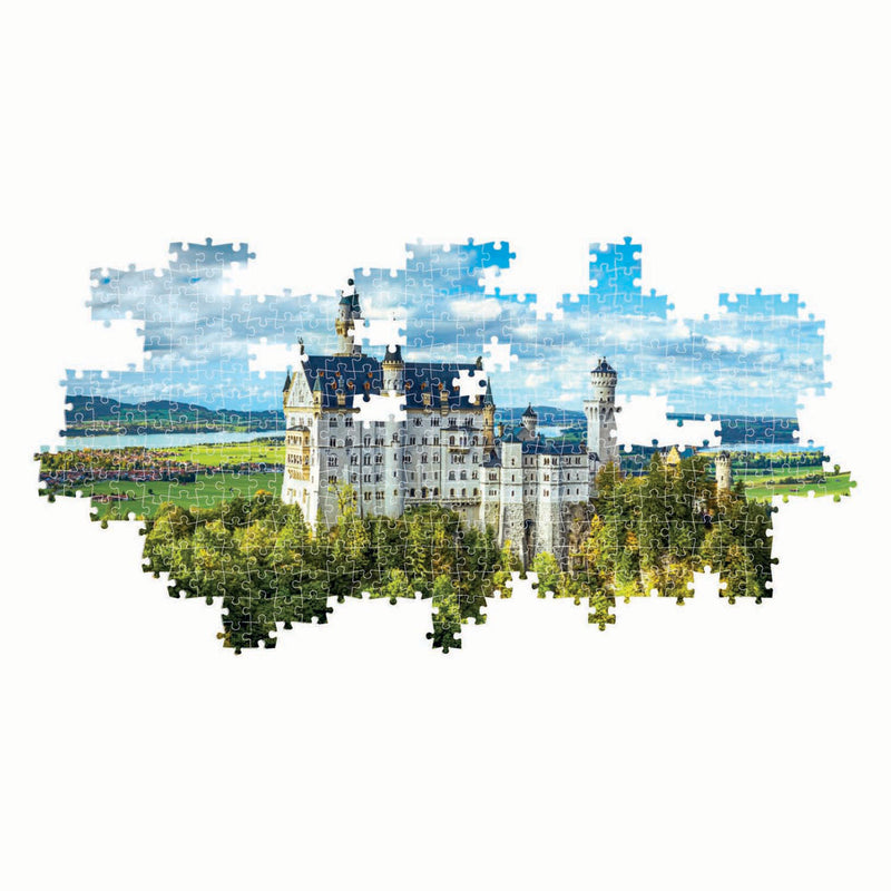 ギャラリービューアに画像をロードする, Clementoni panoramapuzzel slot neuschwanstein, 1000st.
