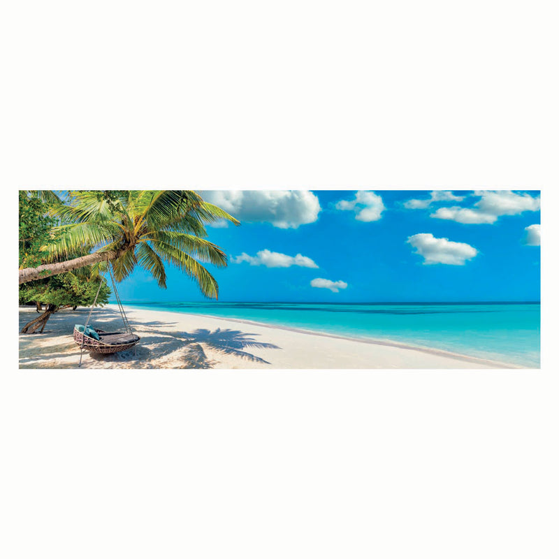 Load image into Gallery viewer, Clementoni panoramapuzzel schommelen bij de oceaan, 1000st.