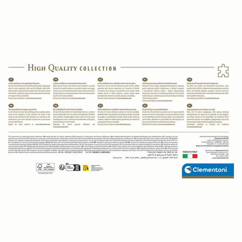 ギャラリービューアに画像をロードする, Clementoni panoramapuzzel wanaka's gouden weerspiegelingen, 1000st.
