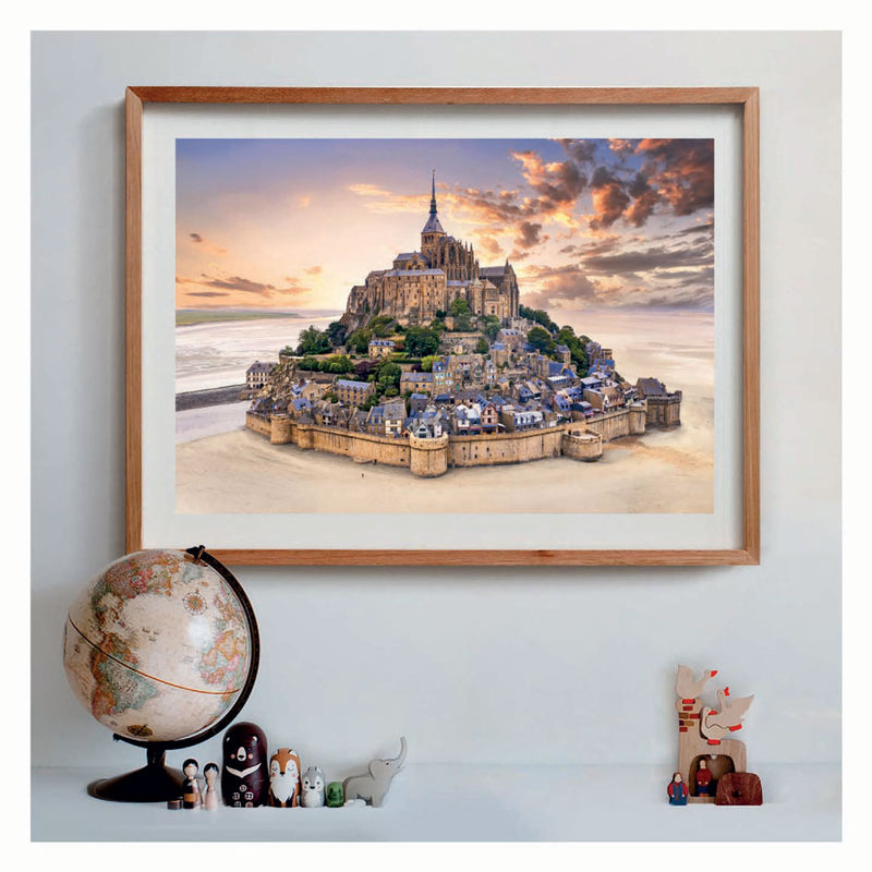 Load image into Gallery viewer, Clementoni legpuzzel mont saint-michel, 1500st.