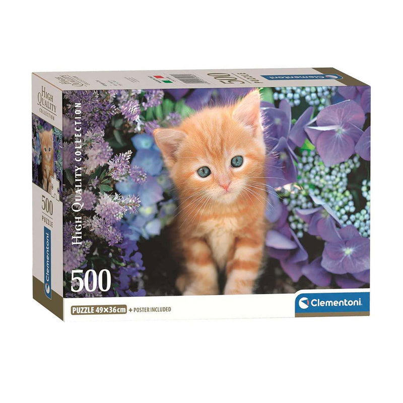 Load image into Gallery viewer, Clementoni clemetoni legpuzzel ginger cat, 500st.