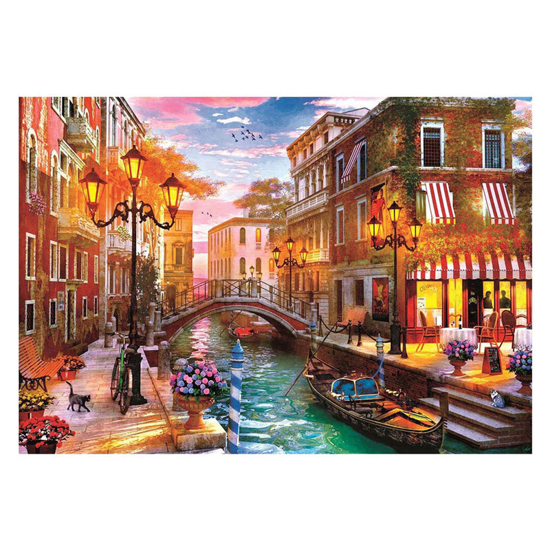 Afbeelding laden in galerijviewer, Clementoni legpuzzel zonsondergang venetië, 500st.