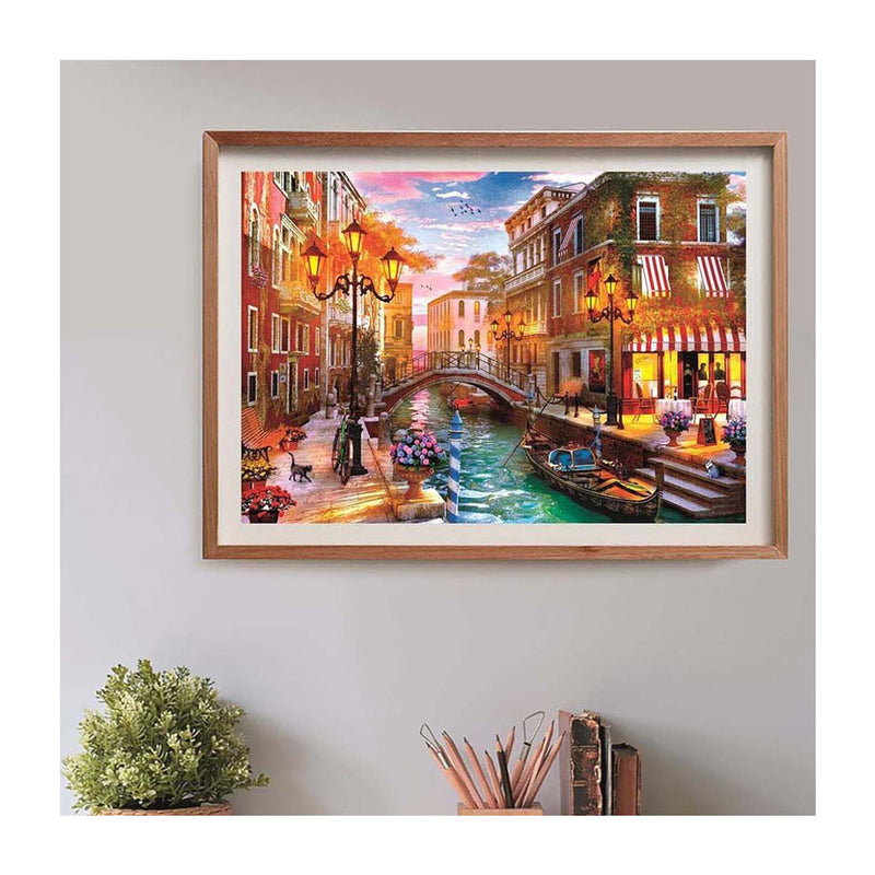 Afbeelding laden in galerijviewer, Clementoni legpuzzel zonsondergang venetië, 500st.