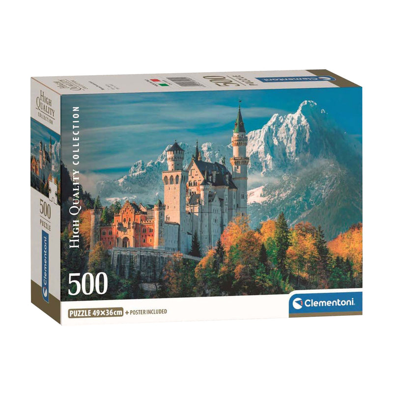 Load image into Gallery viewer, Clementoni legpuzzel kasteel neuschwanstein, 500st.