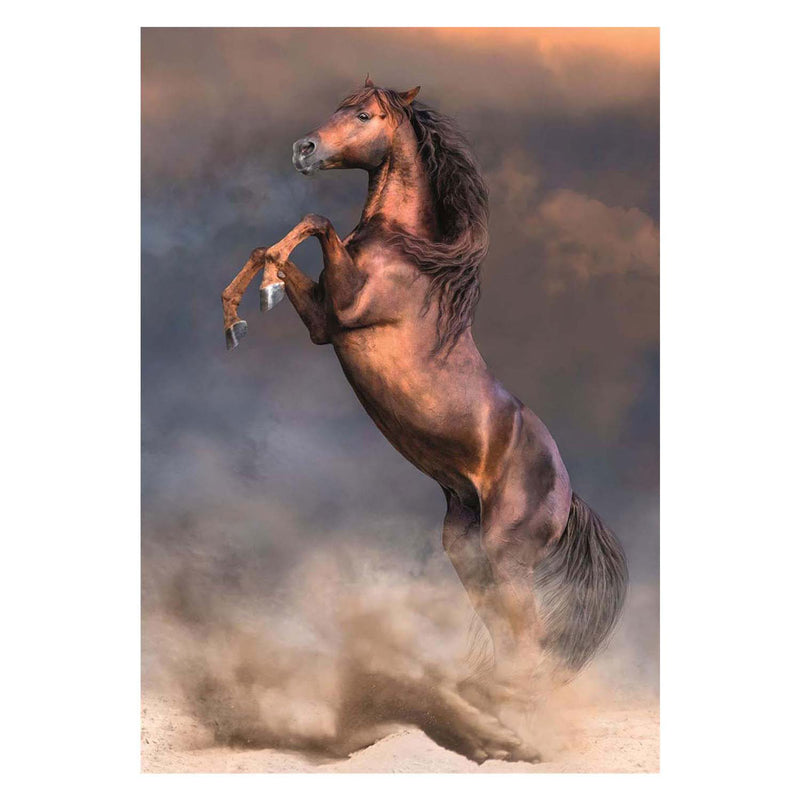 Load image into Gallery viewer, Clementoni legpuzzel wild red stallion, 500st.