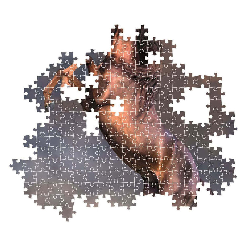 Cargue la imagen en el visor de la galería, Clementoni legpuzzel wild red stallion, 500st.