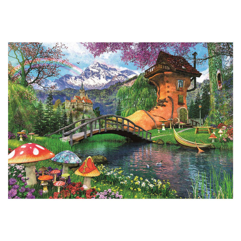 Load image into Gallery viewer, Clementoni legpuzzel the old shoe house, 500st.