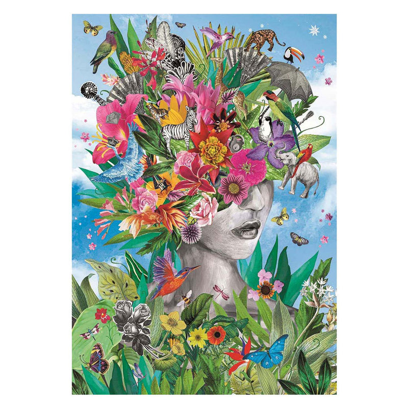 Load image into Gallery viewer, Clementoni legpuzzel head in the jungle, 500st.