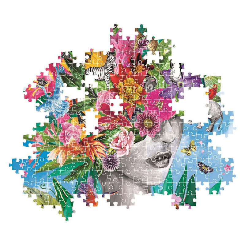 Load image into Gallery viewer, Clementoni legpuzzel head in the jungle, 500st.