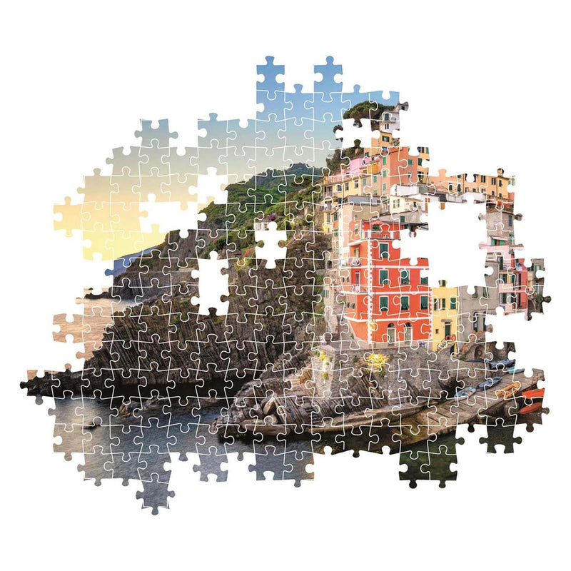 ギャラリービューアに画像をロードする, Clementoni legpuzzel riomaggiore coast, 500st.