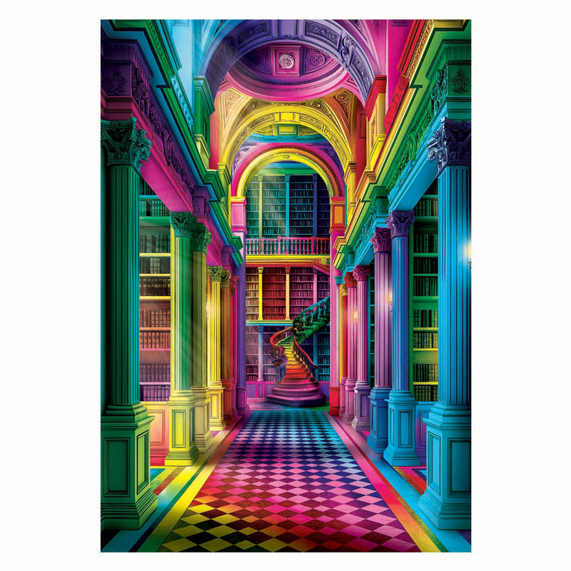 Afbeelding laden in galerijviewer, Clementoni legpuzzel colorboom athenaeum, 1000st.