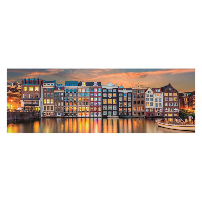 Load image into Gallery viewer, Clementoni legpuzzel bright amsterdam, 1000st.