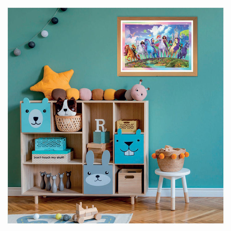 Afbeelding laden in galerijviewer, Clementoni puzzel unicorn academy - 104dlg.