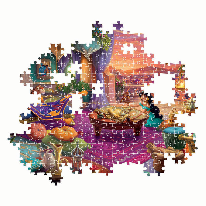 Cargue la imagen en el visor de la galería, Clementoni - puzzel - jasmine - disney princess - ever after collectie - 500 stukjes - vanaf 14 jaar