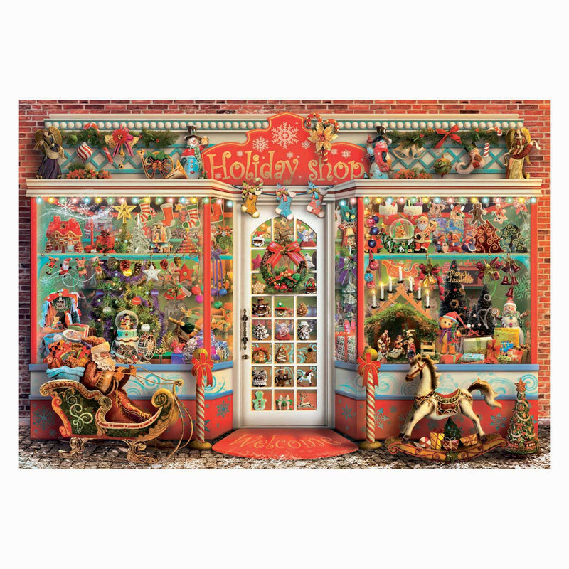 Load image into Gallery viewer, Clementoni legpuzzel kerstwinkel - 1000st.