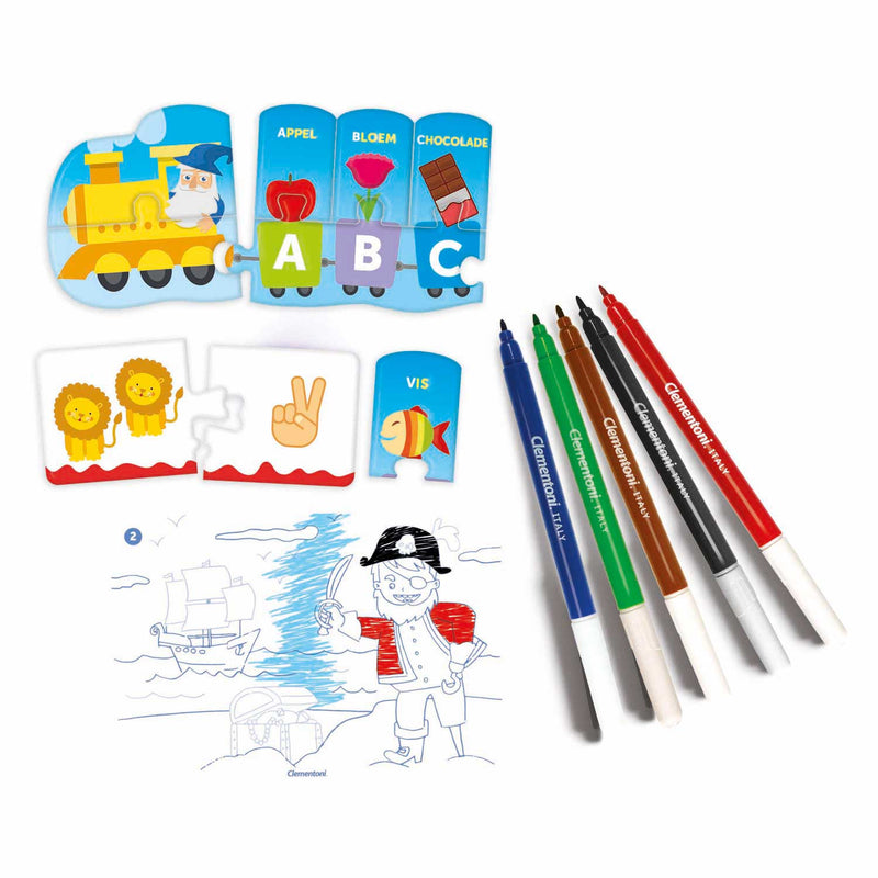 Load image into Gallery viewer, Clementoni spel kleuterschool educatief nederlands