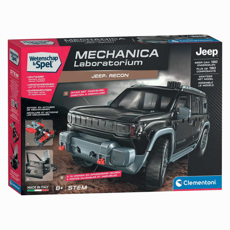 Load image into Gallery viewer, Clementoni wetenschap spel mechanica jeep recon