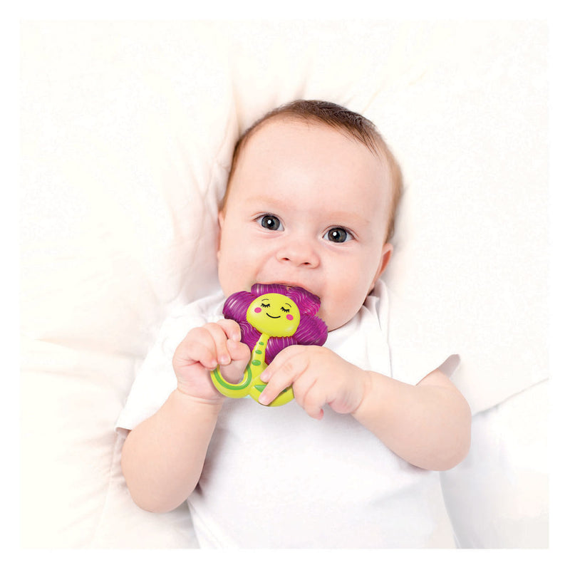 Cargue la imagen en el visor de la galería, Clementoni baby koelbijtring bloem