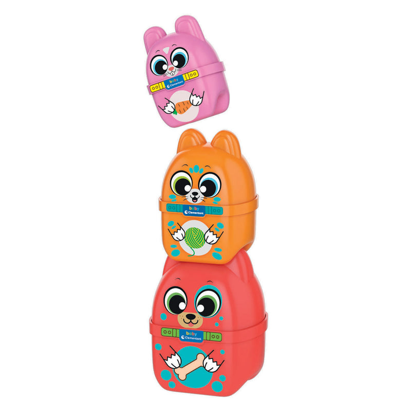 Afbeelding laden in galerijviewer, Clementoni baby baby stapelspel