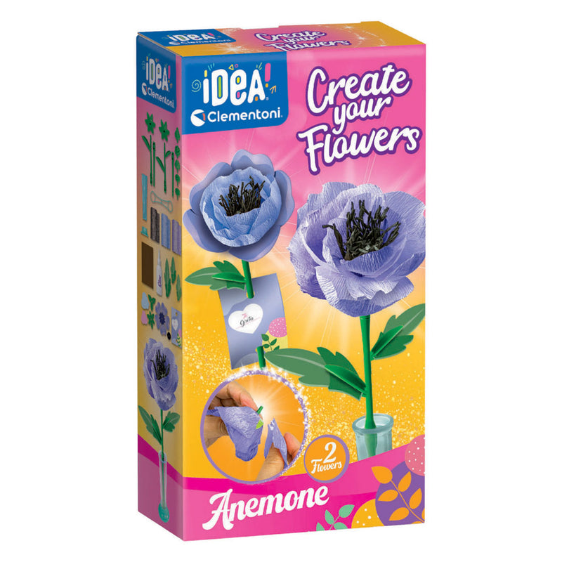 Chargez l'image dans la visionneuse de la galerie, Clementoni idea maak je eigen bloemen - anemoon