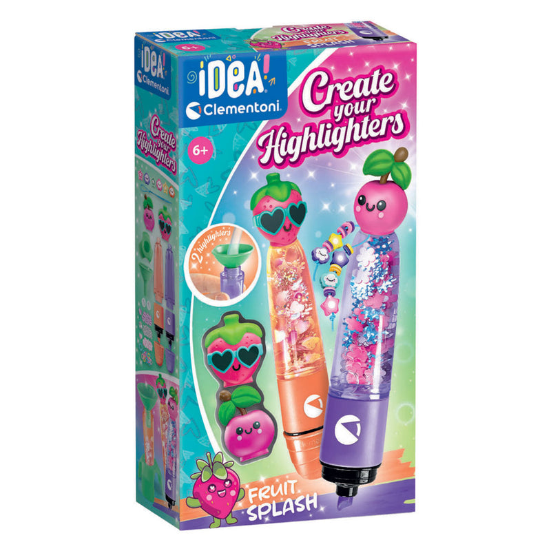 Chargez l'image dans la visionneuse de la galerie, Clementoni idea maak je eigen markeerstiften - fruit