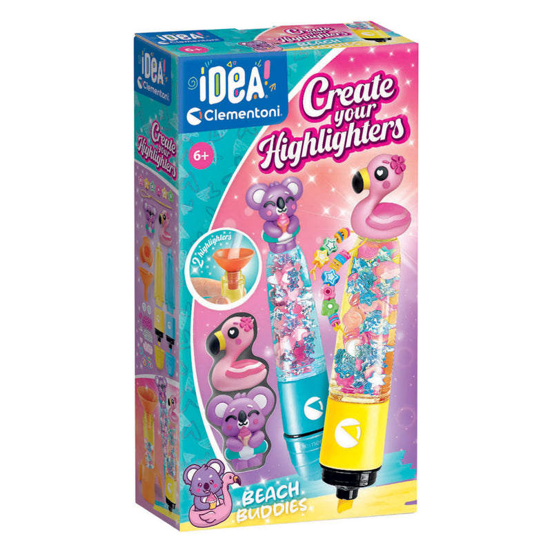 ギャラリービューアに画像をロードする, Clementoni idea maak je eigen markeerstiften - zomervrienden