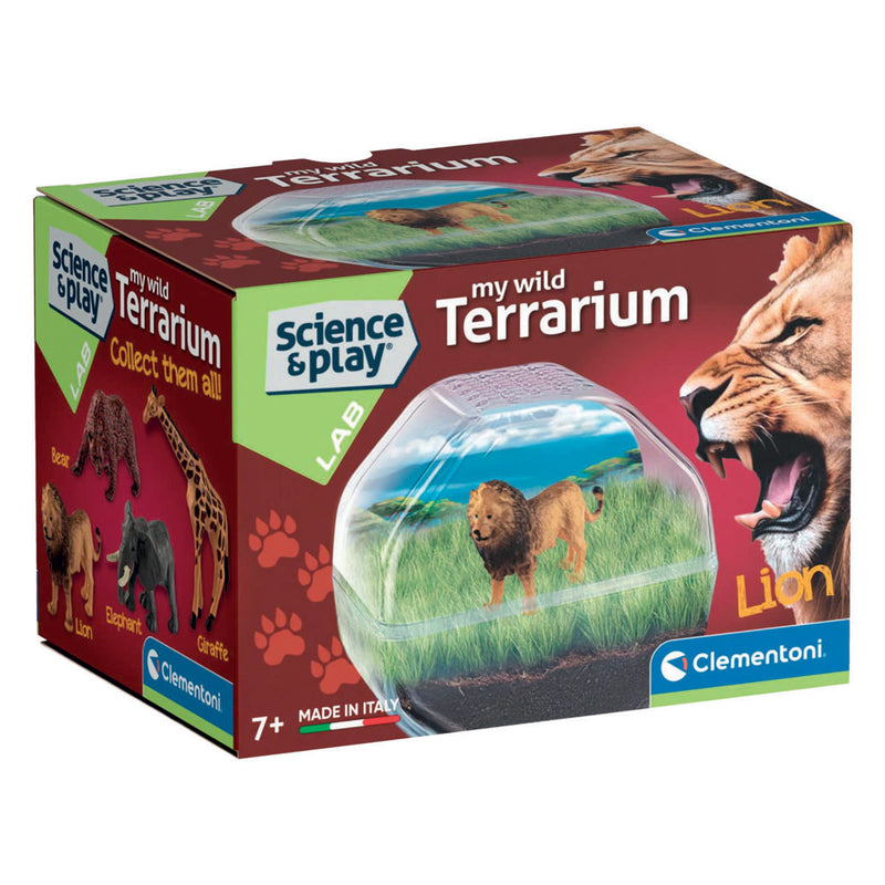 Laden Sie das Bild in Galerie -Viewer, Clementoni wetenschap spel my wild terrarium - leeuw