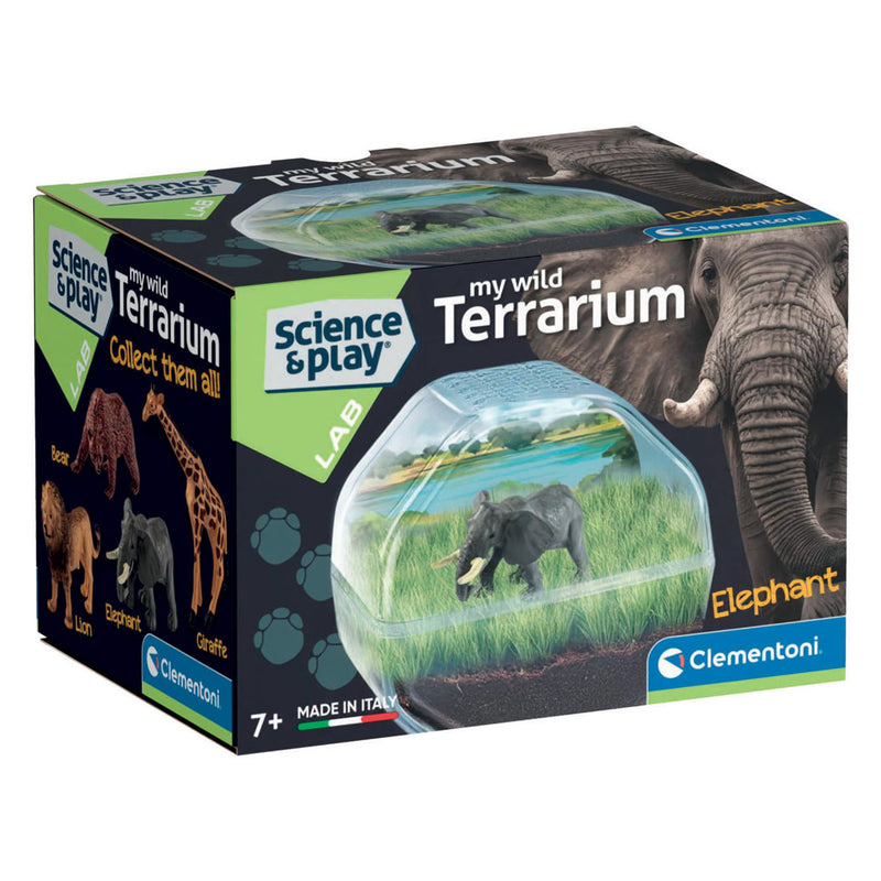 Chargez l'image dans la visionneuse de la galerie, Clementoni wetenschap spel my wild terrarium - olifant