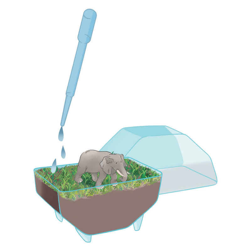 Chargez l'image dans la visionneuse de la galerie, Clementoni wetenschap spel my wild terrarium - olifant