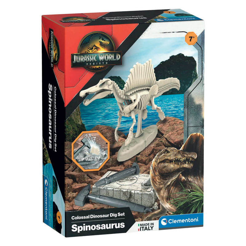 Chargez l'image dans la visionneuse de la galerie, Clementoni wetenschap spel jurassic world spinosaurus uitgraafset