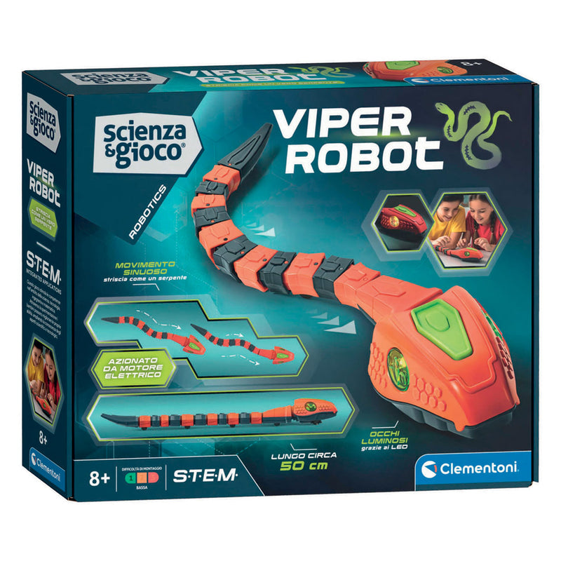 Afbeelding laden in galerijviewer, Clementoni wetenschap spel robotslang