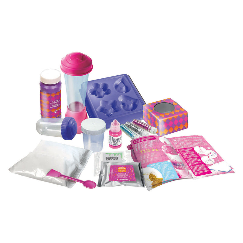 Afbeelding laden in galerijviewer, Clementoni wetenschap spel slime- en glitterexperimenten