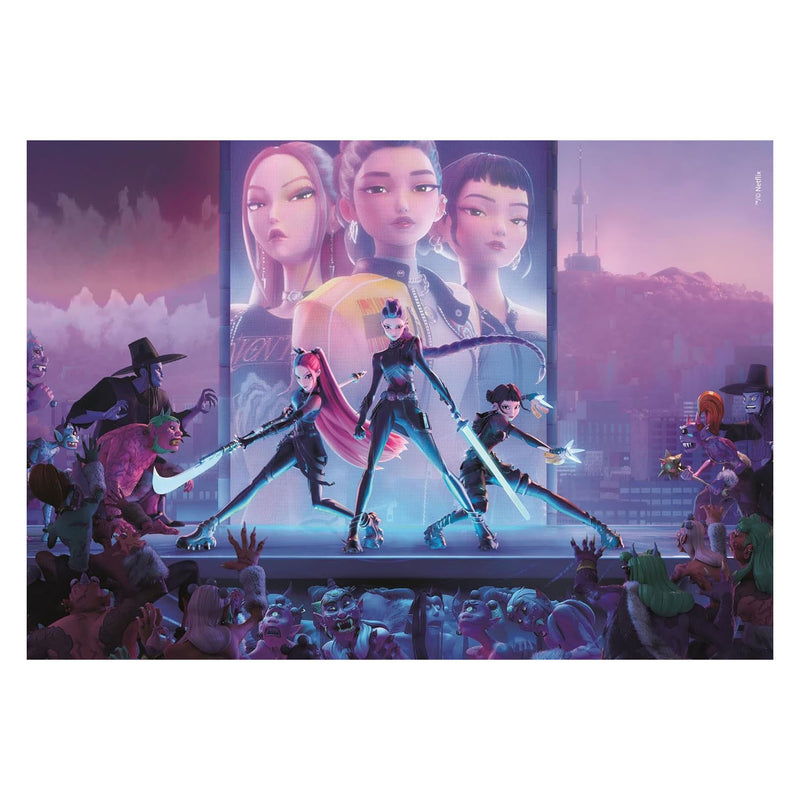Afbeelding laden in galerijviewer, Clementoni legpuzzel kpop demon hunters - 1000st.